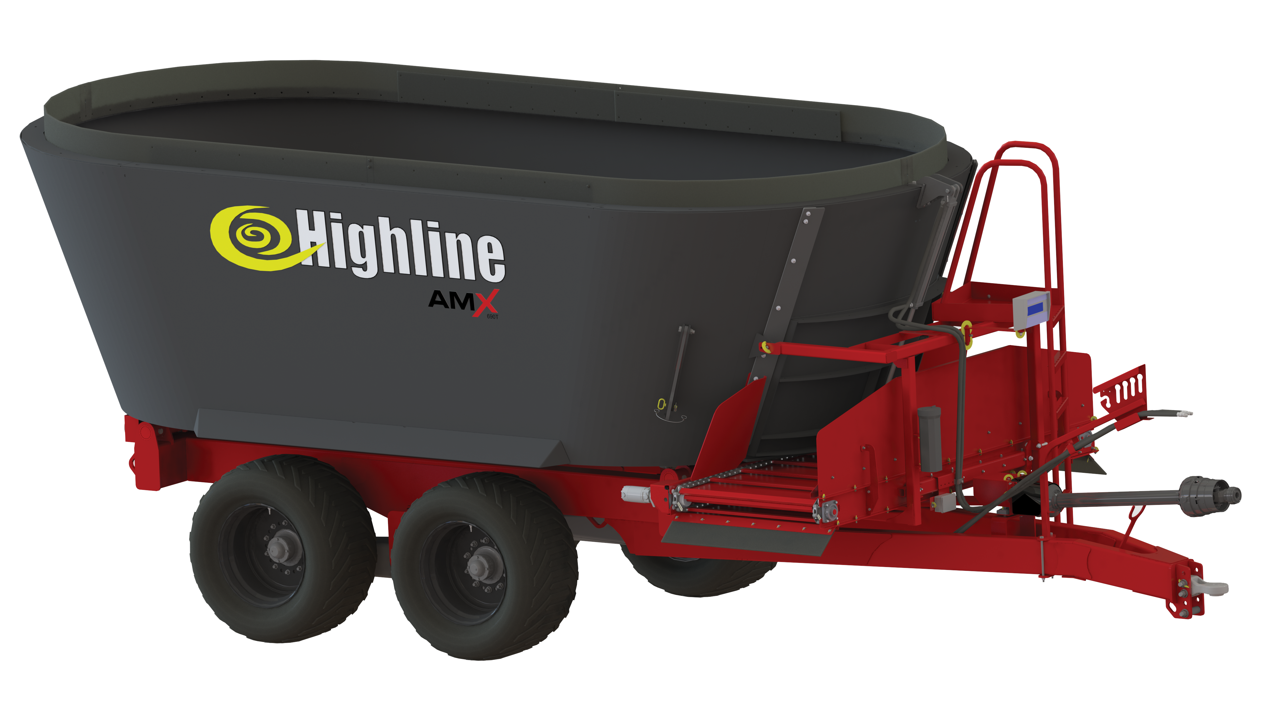 AMX690T Towed TMR Feed Mixer